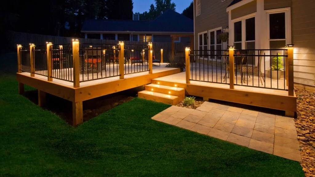 Integrate Lighting Into Your Deck for Nighttime Use