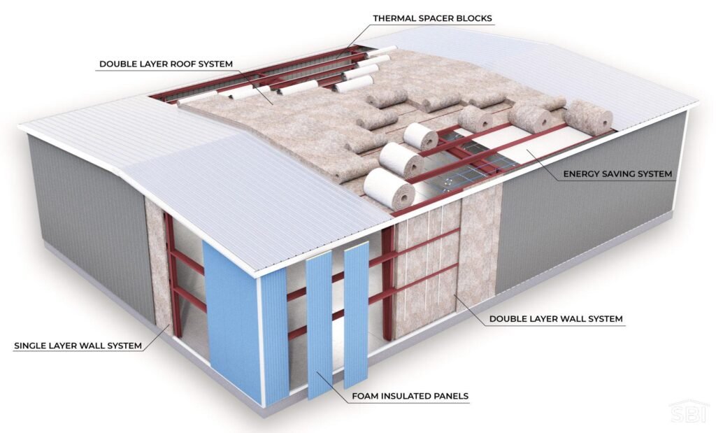 metal building insulation systems